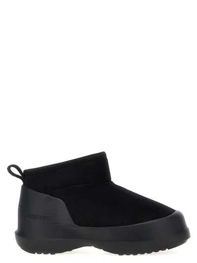 Moon Boot Women 'luna Low' Ankle Boots In Black