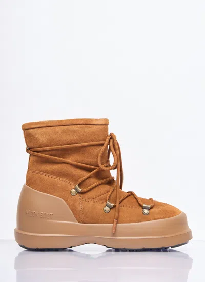 Moon Boot Women Luna Suede Boots In Brown