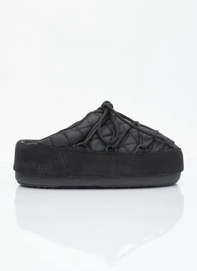 Moon Boot Women Quilted Mules In Black