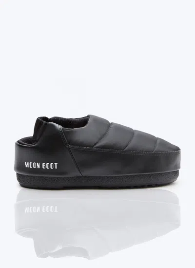 Moon Boot Women Sandal Band Mules In Black
