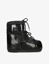 Moon Boot Classic Low Glance Lace-up Snow Boots In Black