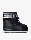 Moon Boot Black Icon Short Snow Boots In Black