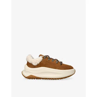 MOON BOOT WOMENS MOON BOOT MOON247 SUEDE TRAINERS