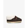 Moon Boot Mb Evx Mule Suede Beads In Black