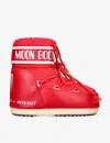 Moon Boot Icon Low Boots In Red