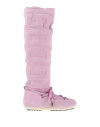 Moon Boot X Gcds Woman Boot Lilac Size 8.5 Leather