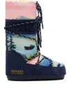 Moon Boot X Guest In Residence Icon High Snow Boots In Blue