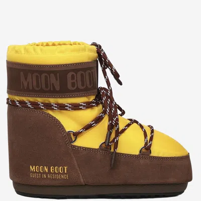 Moon Boot X Guest In Residence Icon Low Boots In Brown