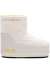 Moon Boot X Guest In Residence Knit No-lace Boots In White