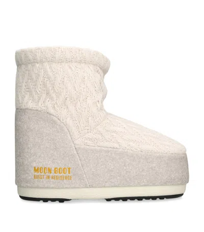 MOON BOOT X GUEST IN RESIDENCE KNITTED ICON LOW BOOTS
