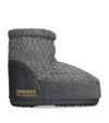 Moon Boot X Guest In Residence Knitted Icon Low Boots In Multi