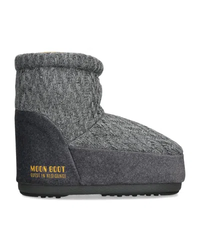 MOON BOOT X GUEST IN RESIDENCE KNITTED ICON LOW BOOTS