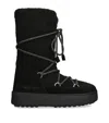 Moon Boot X Guest In Residence Ltrack Knitted Boots In Brown