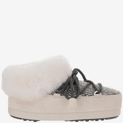 Moon Boot X Guest In Residence Evx Chalet Mules In White