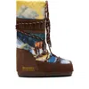 Moon Boot X Guest In Residence Shoes Brown In Multi