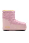 Moon Boot X Guest In Residence Icon Low No Lace Knit Boots In Multi