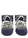 Moon Boot Mini Versatile Boot With Adjustable Drawstring In Blue