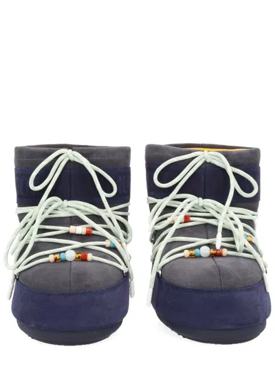 Moon Boot X Guest Residence Boots In Blue