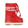 Moon Boot Icon Nylon Ankle Snow Boots In Red