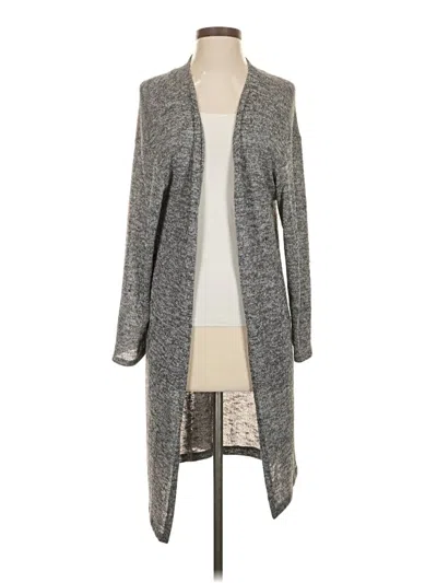 Pre-owned Moon Cardigan Sweater In Gray
