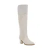 Moon D'elle Women's Neutrals Zenit Knee High Boots In Cozy Tundra In Multi