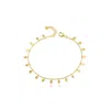 Moon London Women's Multi Disk Gold Bracelet In Gold