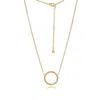 Moon London Women's Soumya Diamond Gold Adjustable Necklace In Gold