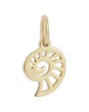 Moon & Meadow 14 Yellow Gold Dainty Shell Pendant In Gold