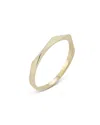 Moon & Meadow 14k Yellow Gold Angle Stack Ring In Gold
