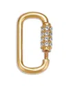 Moon & Meadow 14k Yellow Gold Diamond Oval Charm Enhancer