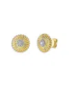 Moon & Meadow 14k Yellow Gold Eden Diamond Stud Earrings, 0.14 Ct. T. W. In Gold