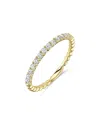 Moon & Meadow 14k Yellow Gold Kate Diamond Stack Band In Gold