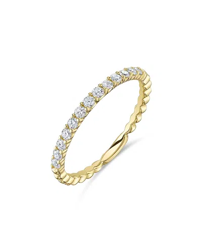 Moon & Meadow 14k Yellow Gold Kate Diamond Stack Band