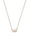 Moon & Meadow 14k Yellow Gold Lab Grown Diamond Pear & Round Duet Pendant Necklace, 16-20 In Gold