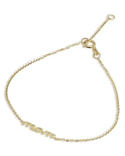 Moon & Meadow 14k Yellow Gold Mom Chain Bracelet
