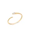 Moon & Meadow 14k Yellow Gold Pear-cut Diamond Coil Ring, 0.07 Ct. T. W. In Gold