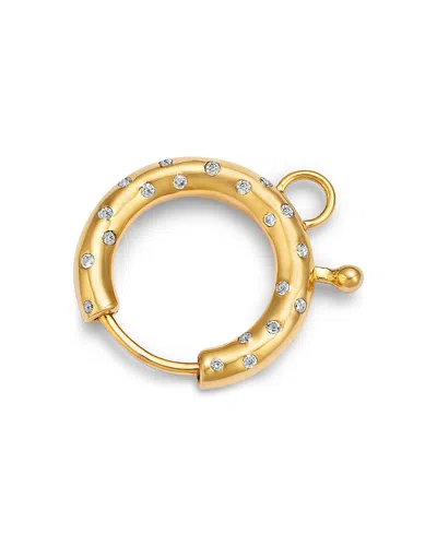 Moon & Meadow 14k Yellow Gold White Topaz Scatter Charm Enhancer