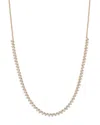 Moon & Meadow Lumeniri 14k Yellow Gold Lab Grown Diamond Trilogy Collar Necklace, 16 In Gold