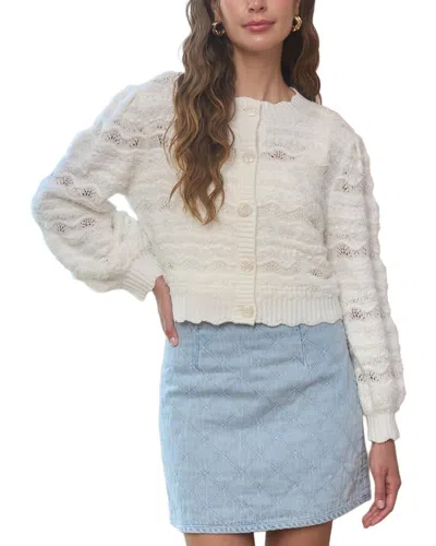 Moon River Cardigan In Cream