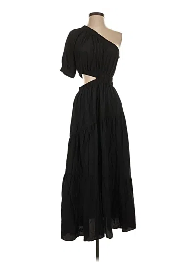 Pre-owned Moon River Casual Dress In Black