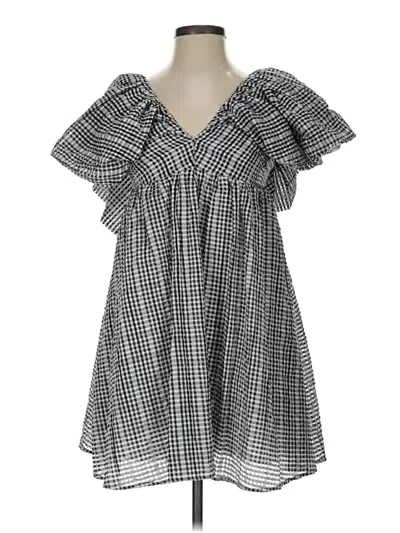 Pre-owned Moon River Casual Dress In Black