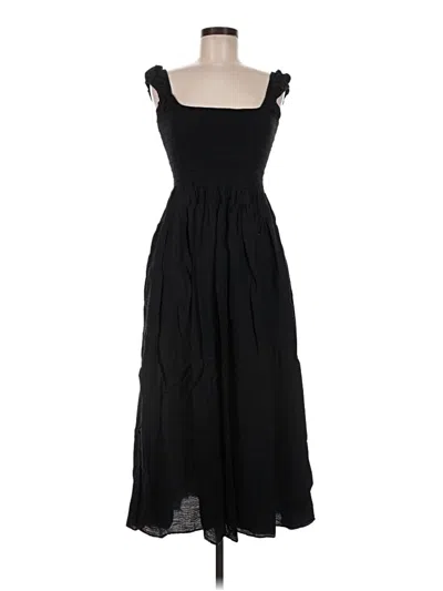 Pre-owned Moon River Casual Dress In Black