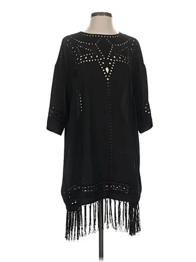 Pre-owned Moon River Casual Dress In Black