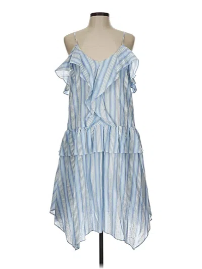 Pre-owned Moon River Casual Dress In Blue