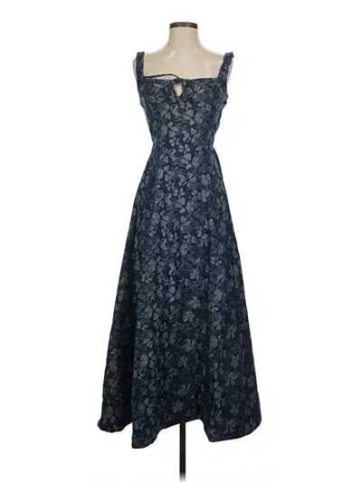 Pre-owned Moon River Casual Dress In Blue