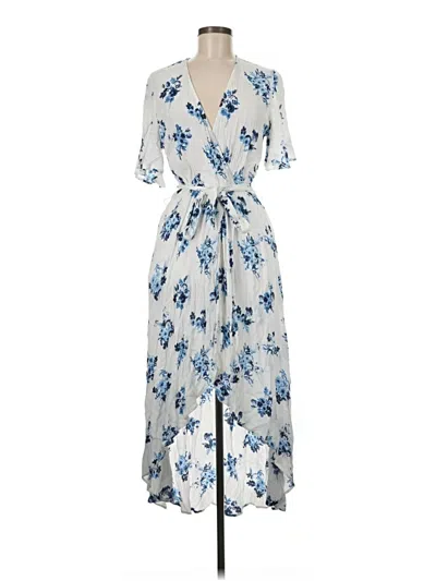 Pre-owned Moon River Casual Dress In Blue