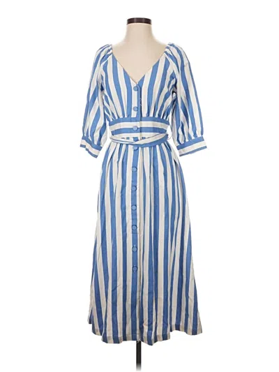 Pre-owned Moon River Casual Dress In Blue