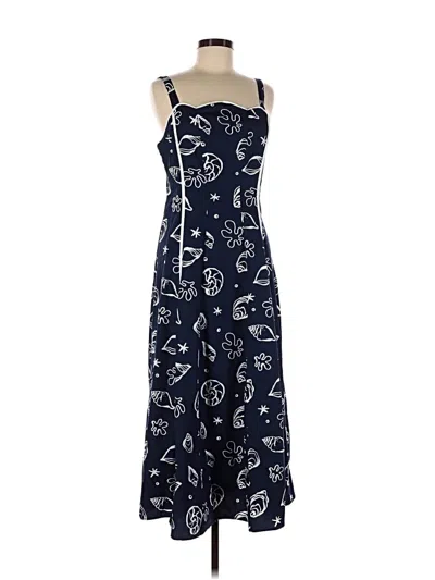 Pre-owned Moon River Casual Dress In Blue
