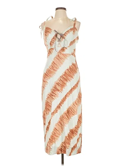 Pre-owned Moon River Casual Dress In Brown