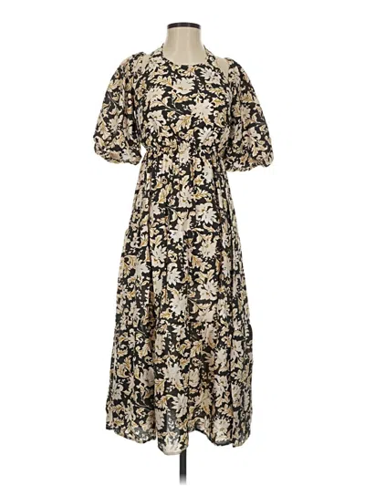 Pre-owned Moon River Casual Dress In Gold